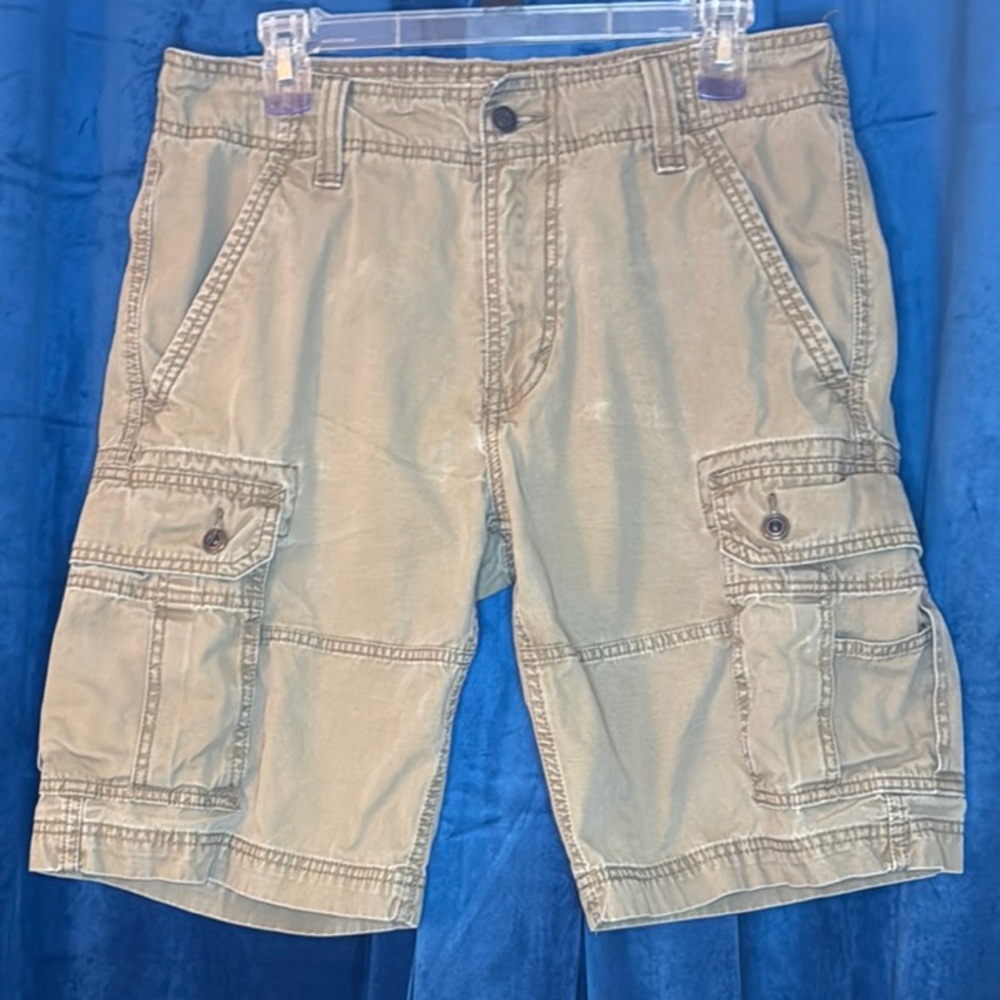 Levi's Men’s Tan Cargo Shorts Relaxed Fit Cotton 32 Waist